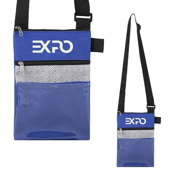 RPET Tradeshow Badgeholder/Neck Wallet