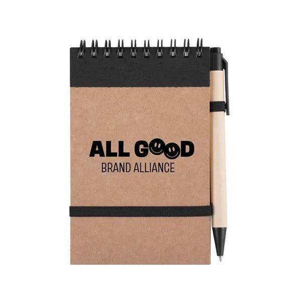 3" x 5" Eco Jotter w/Pen