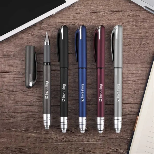 Pacifica Spin Top Stylus Gel Pen