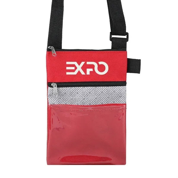 RPET Tradeshow Badgeholder/Neck Wallet