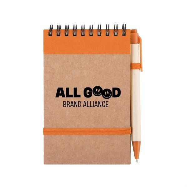 3" x 5" Eco Jotter w/Pen