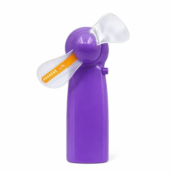 Programmable LED Flashing Message Mini Handheld Fan
