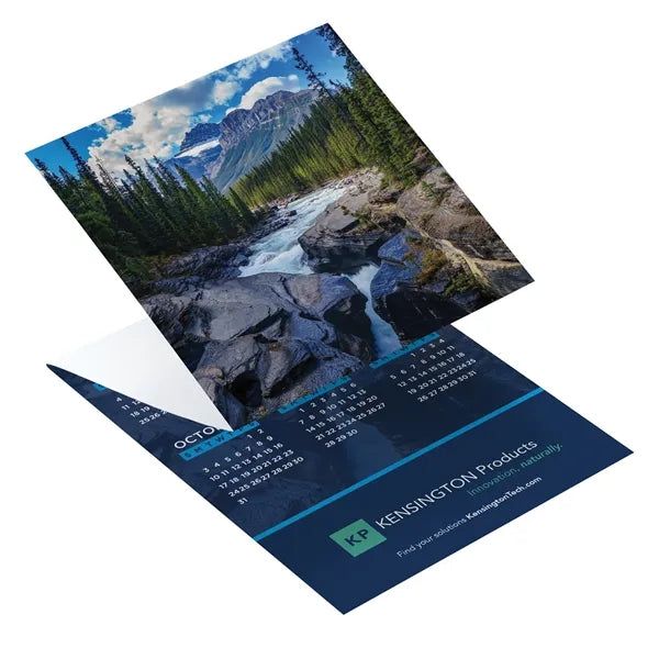Scenic Theme Trifold Calendar
