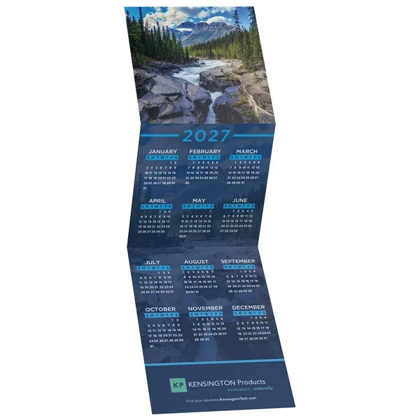 Scenic Theme Trifold Calendar