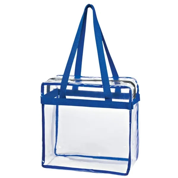 Clear Stadium EVA Tote Bag With Zipper