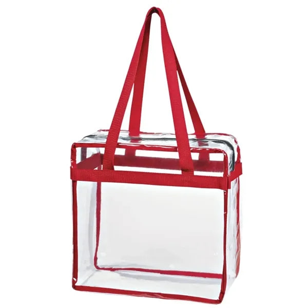 Clear Stadium EVA Tote Bag With Zipper