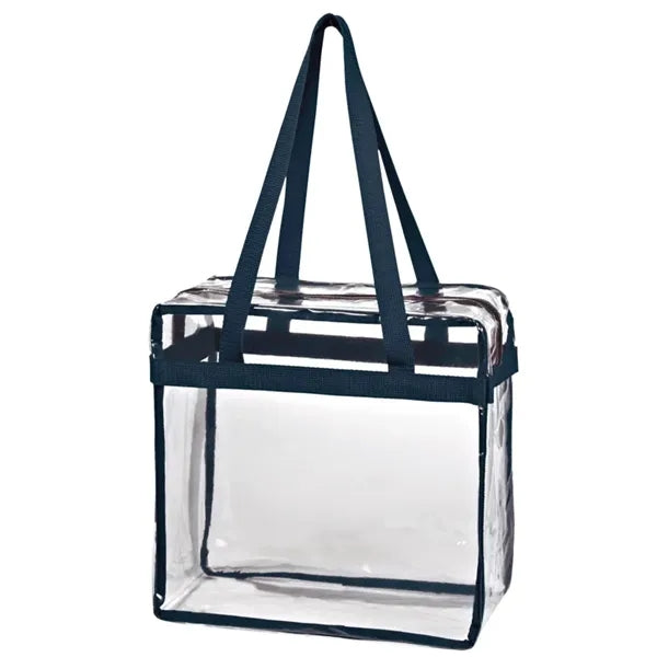 Clear Stadium EVA Tote Bag With Zipper