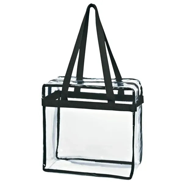 Clear Stadium EVA Tote Bag With Zipper