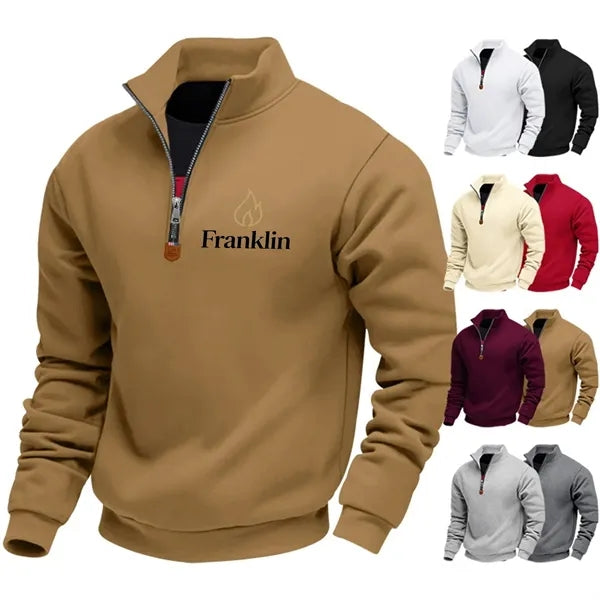 Men's Quarter Zip Fleece Pullover