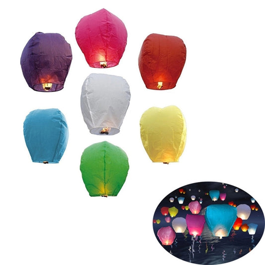 Eco Friendly Handmade Sky Lanterns