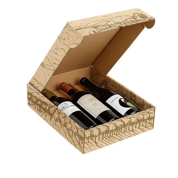3-Bottle Wine Gift Box