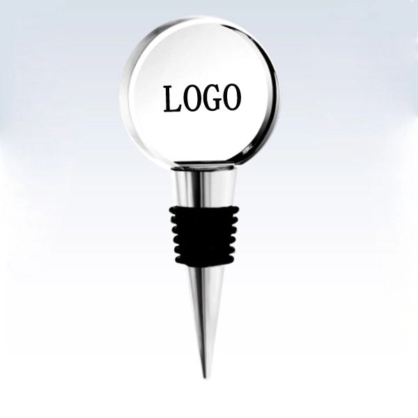 Round Crystal Wine Stoppers