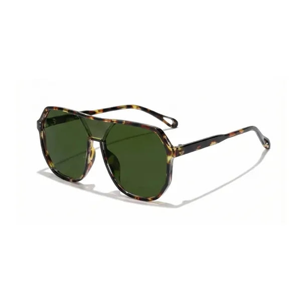 Retro Oversized Aviator Sunglasses for Women Men