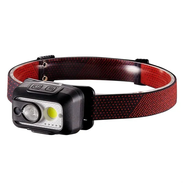 550 Lumens Rechargeable Headlamp with LED Sensor