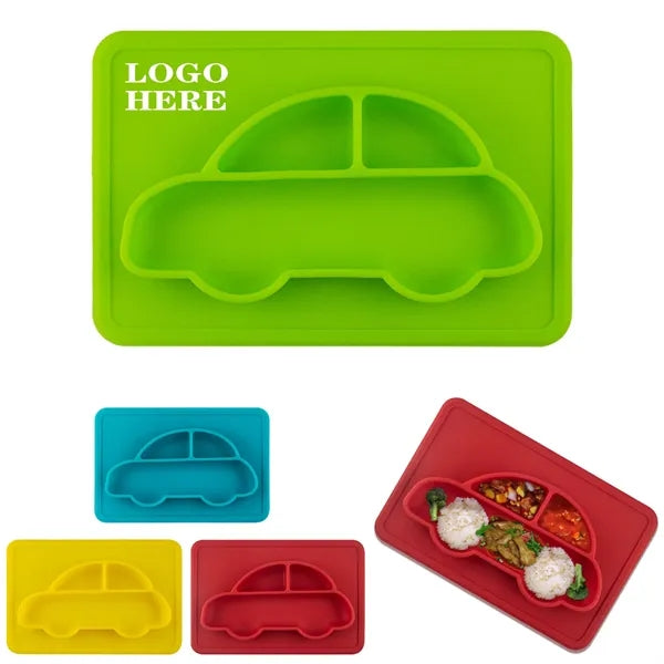 Baby Plate For Toddlers With 3 Compartments