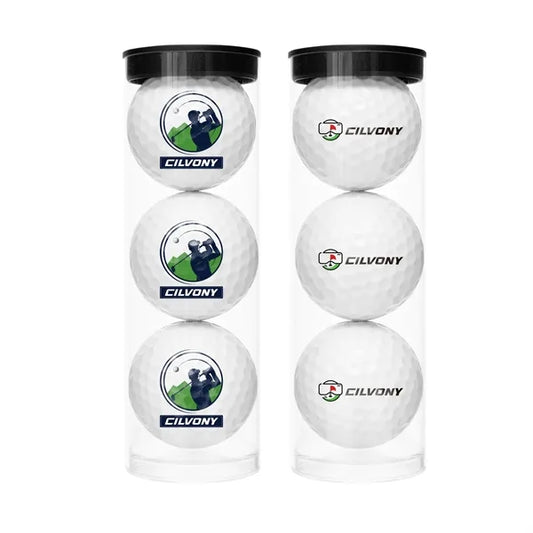 Practice Golf Balls With Clear Tube
