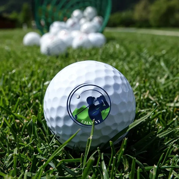 Practice Golf Balls With Clear Tube