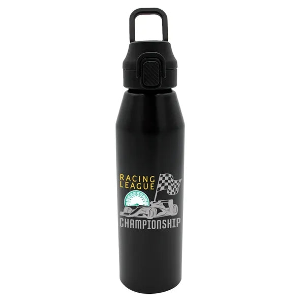 25 oz. Recycled Aluminum Bottle with Chug Lid, Full Color Di