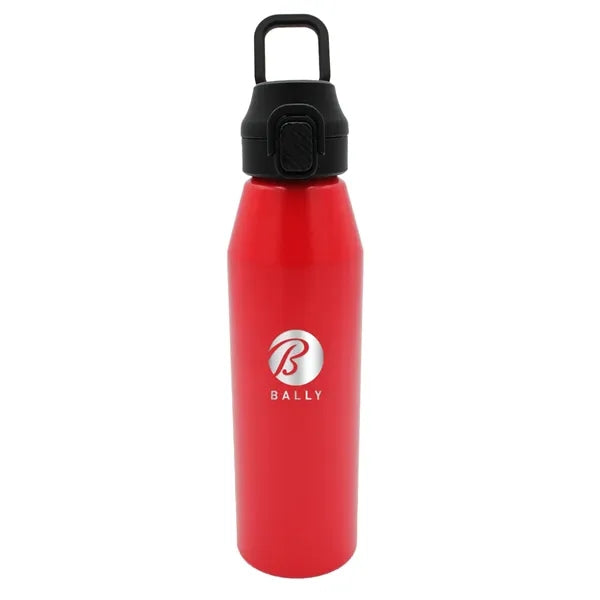 25 oz. Recycled Aluminum Bottle with Chug Lid, Laser Engrave