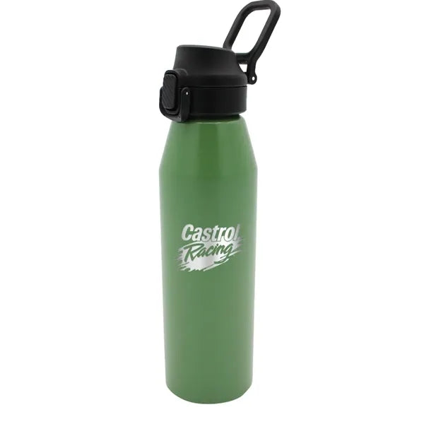 25 oz. Recycled Aluminum Bottle with Chug Lid, Laser Engrave