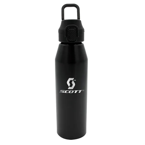 25 oz. Recycled Aluminum Bottle with Chug Lid, Laser Engrave