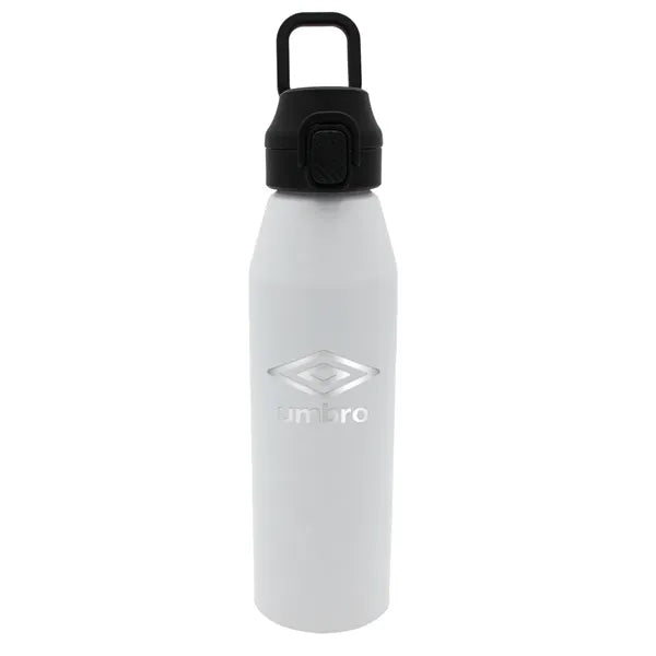 25 oz. Recycled Aluminum Bottle with Chug Lid, Laser Engrave