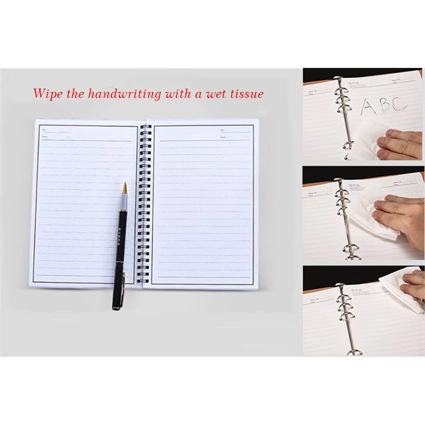 Erasable Writing Notebook provides a classic pen and paper