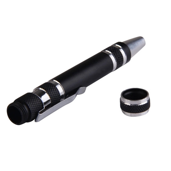 8 Bit Aluminum Pen-style Screwdriver Tool Kit