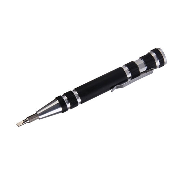 8 Bit Aluminum Pen-style Screwdriver Tool Kit