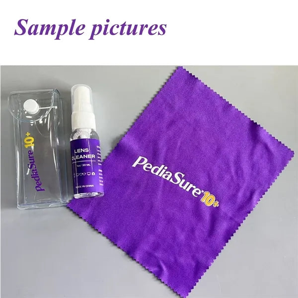30ml Eyeglasses Cleaner Spray & Microfiber Cleaning Cloth