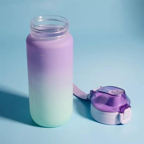 21 oz. Drinking Water Bottle With Time Marker