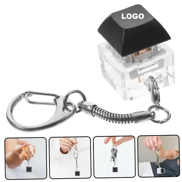 Fidget Keyboard Keychain