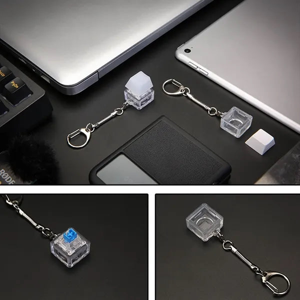 Fidget Keyboard Keychain