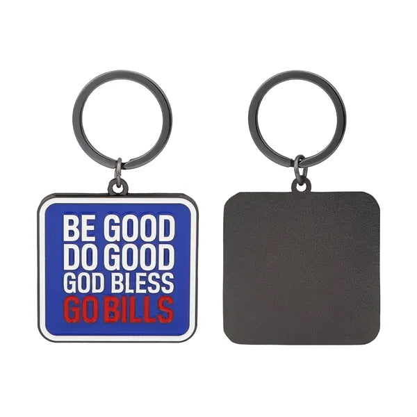 Die Cast Zinc Alloy Keychain W/Baking Paint