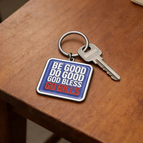 Die Cast Zinc Alloy Keychain W/Baking Paint