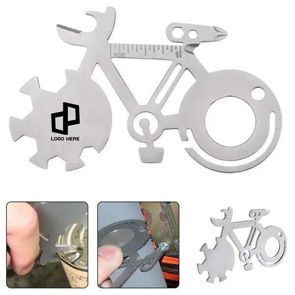 Bicycle Shape Multi-Functional Tool Card