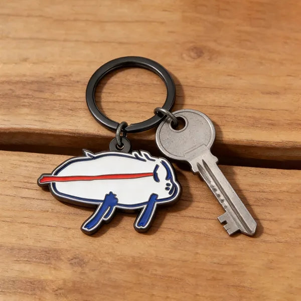 Die Struck Custom Zinc Alloy Soft Enamel Keychain