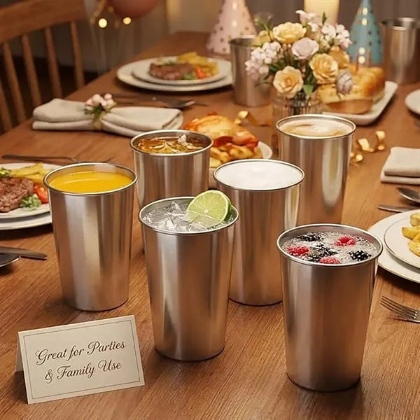 16 oz Stainless Steel Cups