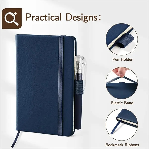 Small Pocket Notebook A6 A7 Mini Leather Journal
