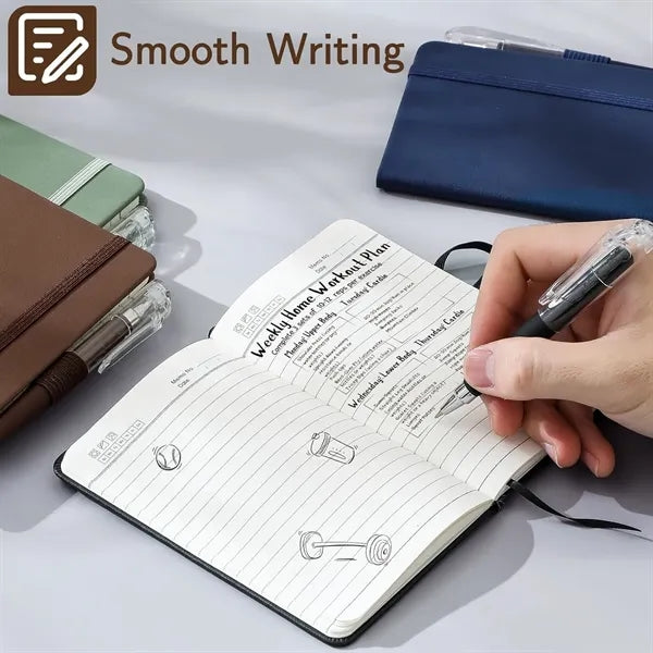 Small Pocket Notebook A6 A7 Mini Leather Journal