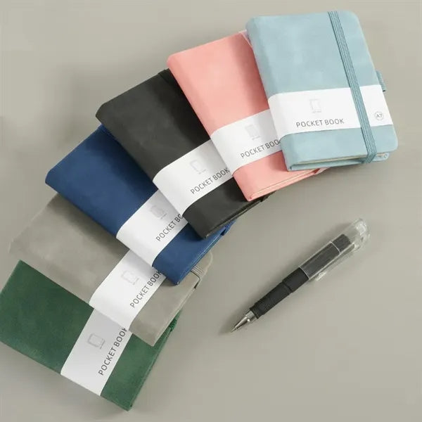 Small Pocket Notebook A6 A7 Mini Leather Journal