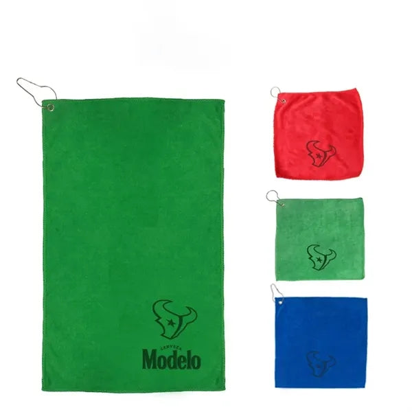 Microfiber Golf Towel with Carabiner