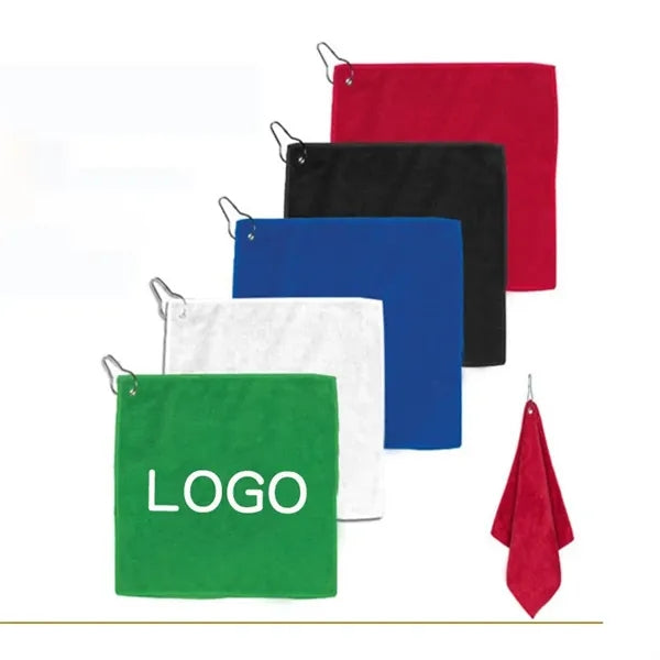 Microfiber Golf Towel with Carabiner