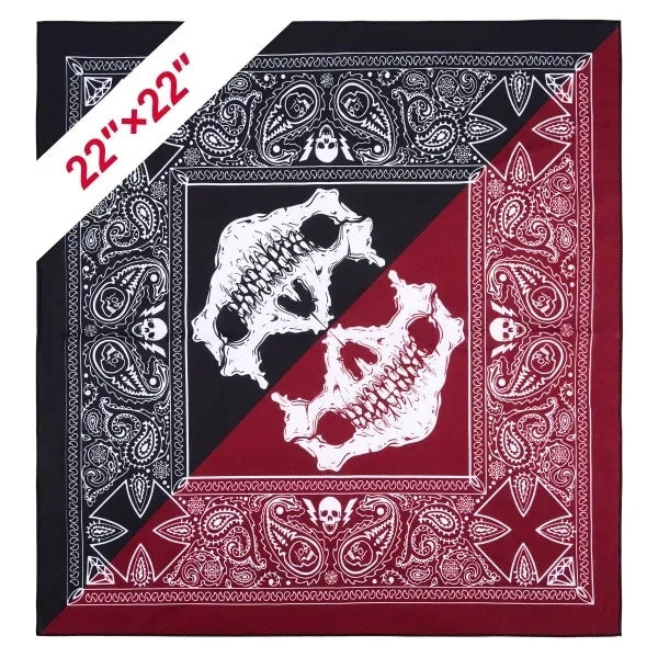 Full Color Cotton Square Bandanna