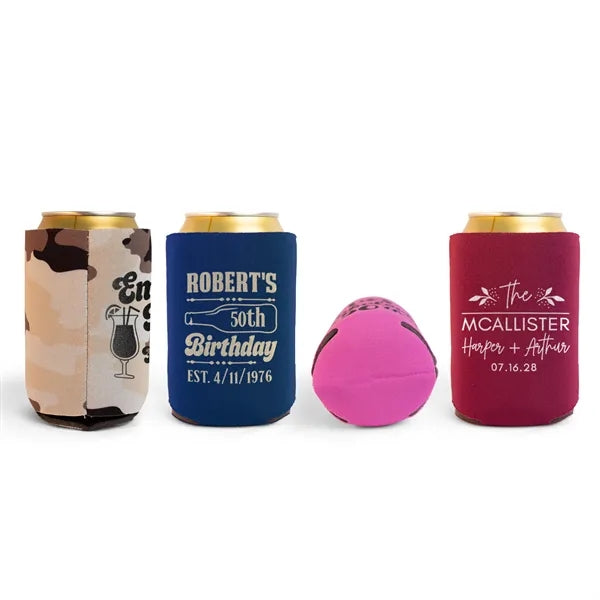 Collapsible Foam Can Coolie