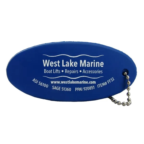 Floating Foam Key Tag