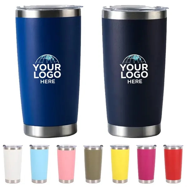 20 Oz. Stainless Steel Vacuum Insulated Tumbler with Lid