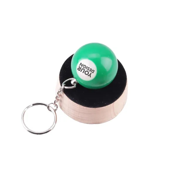 Billiard Ball Keychain