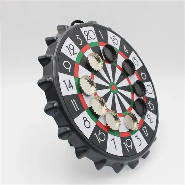 9.5 Inch Magnetic Hanging Dart Bottle Cap Board