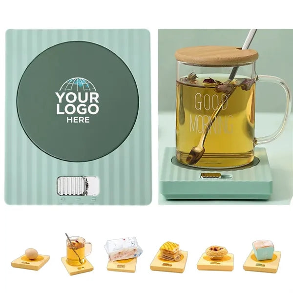 Automatic Heating Cup Coaster with 2 Modes for Home Office